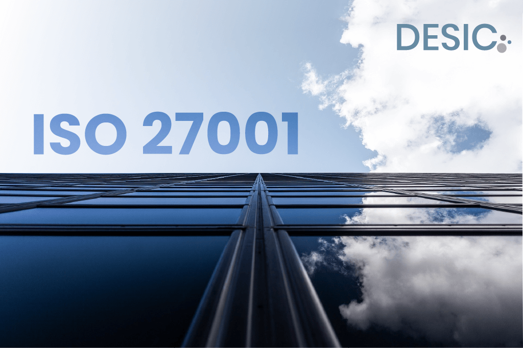 ISO 27001 y logotipo de DESIC