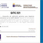Cartel Subvención EATIC 2021