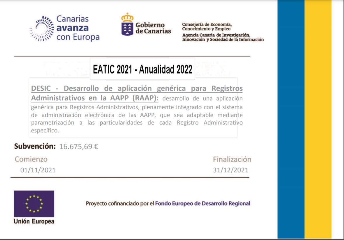 cartel subvención EATIC2021